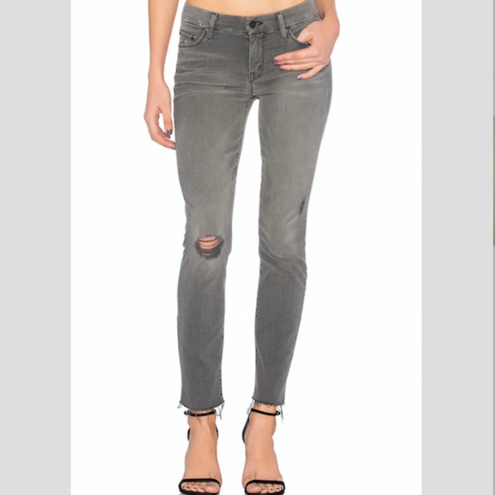 MOTHER the looker ankle fray - size 25